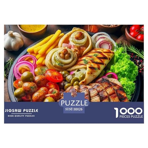 Steak Puzzle 1000 Teile Schwer Puzzle Spielzeug Lernspiel Impossible Herausforderungsspielzeug Für Erwachsene Und Kinder Ab 14 Jahren 38x26cm/1000pcs Steak Puzzle 1000 Teile Schwer Puzzle Spielzeug Lernspiel Impossible Herausforderungsspielzeug Für Erwachsene Und Kinder Ab 14 Jahren 38x26cm/1000pcs von OWBASKPOZ