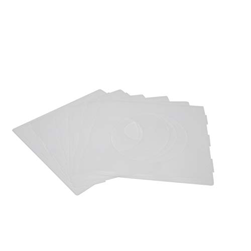 OWLEEN Einfache 9 Löcher Ballon Sizer Box Messwerkzeug Stabil 5-25,4 cm für Geburtstag Hochzeit Party von OWLEEN