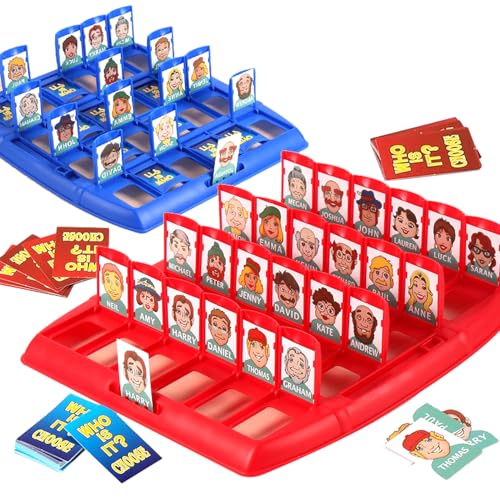 Wer Ist Es Spiel,Wer ist es Lustiges Ratespiel Brettspiel,Guess What Spiel,Guess Who Whats Their Name,Family Erraten Spiele,Wer Bin Ich Spiel Classic Guess Game für Family Eltern Kinder Party Wer Ist Es Spiel,Wer ist es Lustiges Ratespiel Brettspiel,Guess What Spiel,Guess Who Whats Their Name,Family Erraten Spiele,Wer Bin Ich Spiel Classic Guess Game für Family Eltern Kinder Party von OWOAOOwl