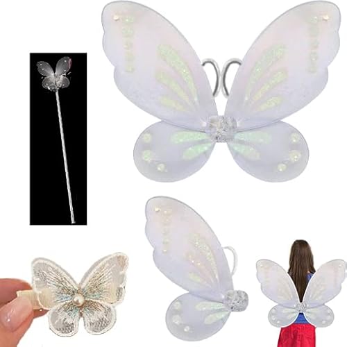 Schmetterlingsflügel,Schmetterlingsflügel für Feenengel Prinzessin,Flügel Fee,Schmetterlingsflügel,Glitzernde Engelsflügel,für Halloween-Party-Cosplay,Weihnachtsparty,Geburtstagsparty favours Schmetterlingsflügel,Schmetterlingsflügel für Feenengel Prinzessin,Flügel Fee,Schmetterlingsflügel,Glitzernde Engelsflügel,für Halloween-Party-Cosplay,Weihnachtsparty,Geburtstagsparty favours von OWOAOOwl