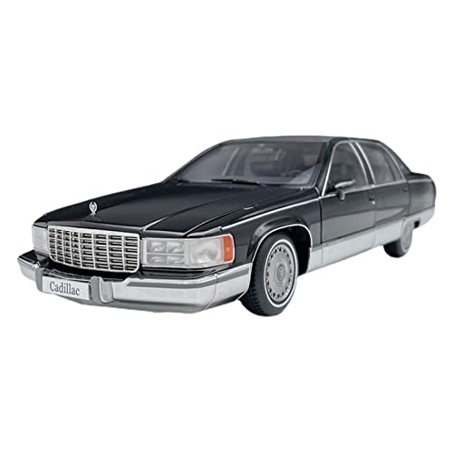 Modellauto Im Maßstab 1 18 Für Cadillac Fleetwood 1993 Simulation Alloy Diecast Car Modell Für Erwachsenes Werbegeschenk(Schwarz) von OWYALQ