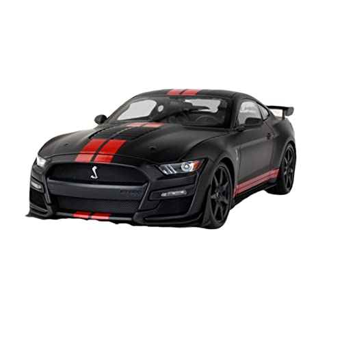 Modellauto Im Maßstab 1 18 Für Ford Cobra Mustang Shelby Gt500 Autolegierung Simulation Automodell Als Neujahrsgeschenk(Schwarz) von OWYALQ