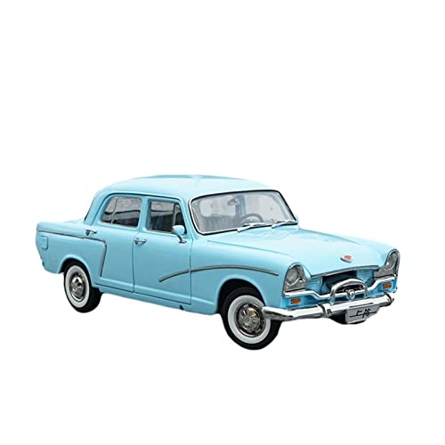 Modellauto Im Maßstab 1 18 Für Sh760 Oldtimer 1964 Business Car Legierung Diecast Automodell Als Bürodekoration(Blau) von OWYALQ