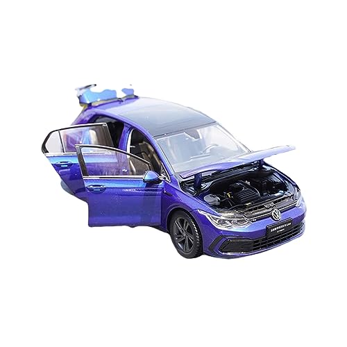 Modellauto Im Maßstab 1 18 Für Volkswagen Golf 8. Generation Classic Coupe Legierung Spielzeugauto-Modell Als Neujahrsgeschenk(White) von OWYALQ
