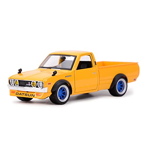 Modellauto Im Maßstab 1 24 1973 Für Datsun 620 Pick-UP Automodell Statische Druckgussfahrzeuge Sammler Ornamente Display von OWYALQ