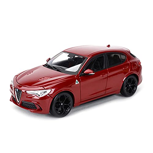 Modellauto Im Maßstab 1 24 Für Alfa Romeo Stelvio SUV Legierung Automodell Statische Druckguss Fahrzeuge Sammler Ornamente Display von OWYALQ