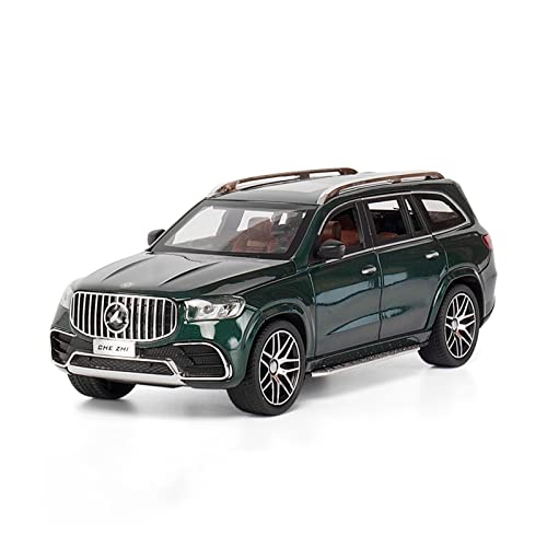 Modellauto Im Maßstab 1 24 Für BENS GLS63 AMG Legierung Automodell Simulation Auto Dekoration Sammlung Geschenk(Grün) von OWYALQ