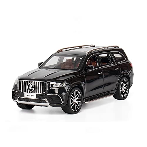 Modellauto Im Maßstab 1 24 Für BENS GLS63 AMG Legierung Automodell Simulation Auto Dekoration Sammlung Geschenk(Schwarz) von OWYALQ