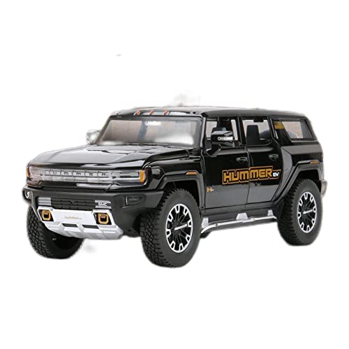 Modellauto Im Maßstab 1 24 Für Hummer EV SUV Offroad-Legierung Spielzeugauto Metallsammlung Modellauto Sound Und Licht(A) von OWYALQ