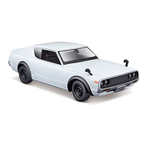 Modellauto Im Maßstab 1 24 Für Nissan Skyline 2000GT-R 1973 Simulation Legierung Automodell Statische Druckgussfahrzeuge Sammlungsanzeige von OWYALQ