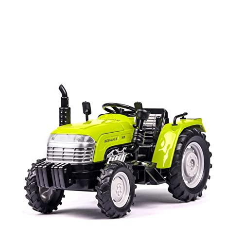 Modellauto Im Maßstab 1 32 Diecast Miniatur Simulation Traktor Modell Legierung Rot Weihnachten Spielzeug Fahrzeuge Jungen Geburtstagsgeschenke(Grün) von OWYALQ