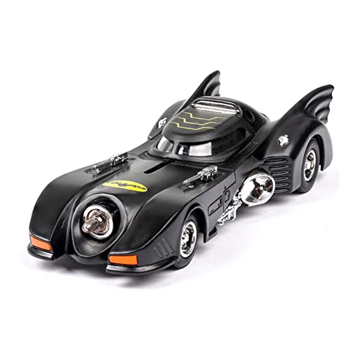 Modellauto Im Maßstab 1 36 Diecast-Legierung Automodell Fledermaus Battle Car Classic Metal Black Vehicle Collection Geschenke von OWYALQ