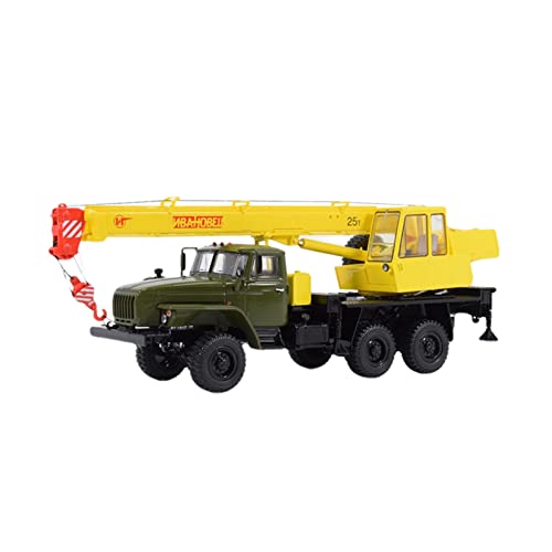 Modellauto Im Maßstab 1 43 Für URAL-KS3574 Modellsammlungsdisplay Aus Russischer Schwerkranlegierung von OWYALQ