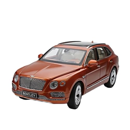 Modellauto Im Maßstab 1:18 Für Bentley Bentayga SUV Legierung Druckguss Auto Modell Hause Dekoration Klassische Fahrzeug Sammlung(Orange) von OWYALQ