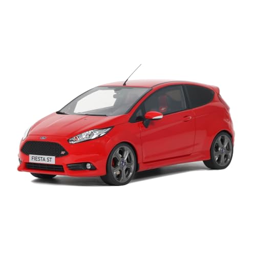 Modellauto Im Maßstab 1:18 Für Ford Fiesta MK7 ST Race Simulation Harz Auto Modell Erwachsene Hobby Sammlung Geschenk von OWYALQ