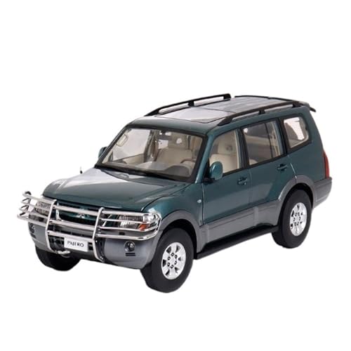 Modellauto Im Maßstab 1:18 Für Mitsubishi Pajero V73 SUV Geländewagen Modell Druckgussfahrzeuge Erwachsenensammlung(Green) von OWYALQ
