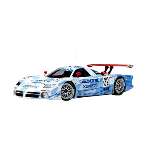 Modellauto Im Maßstab 1:18 Für Nissan R390 Legierung Auto Modell Sammlung Ornament Souvenirs Druckguss Spielzeug Urlaub Geschenke(Blue) von OWYALQ