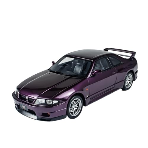 Modellauto Im Maßstab 1:18 Für Nissan Skyline GT-R R33 Simulation Harz Auto Modell Replik Fahrzeug Regal Display von OWYALQ