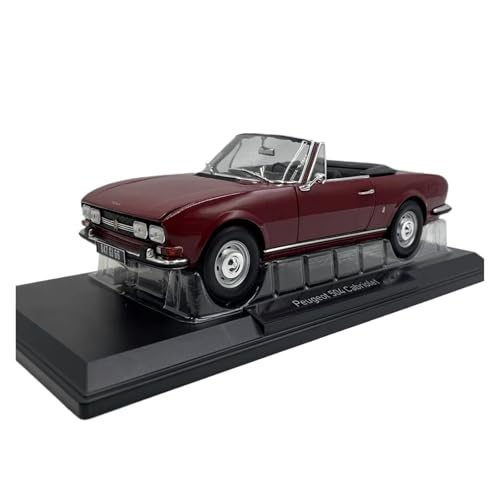 Modellauto Im Maßstab 1:18 Für Peugeot 504 Cabrio Edition 1970 Legierung Auto Modell Klassische Metall Dekorative Sammler von OWYALQ