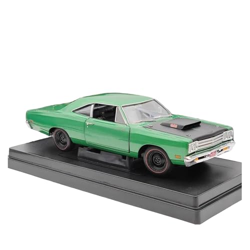 Modellauto Im Maßstab 1:18 Für Plymouth Roadrunner 1969 Sammlung Auto Modell Miniatur Druckguss Fahrzeug Souvenirs von OWYALQ