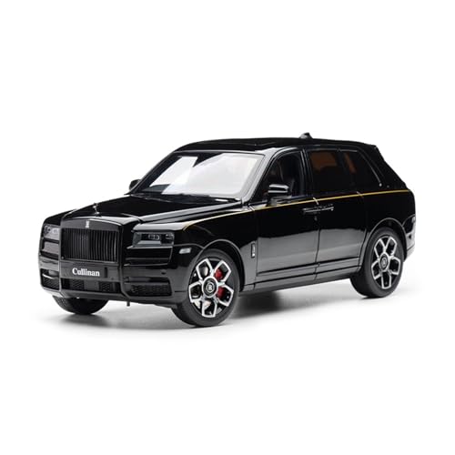 Modellauto Im Maßstab 1:18 Für Rolls-Royce Cullinan BB Black Metal Automodell Kofferversion Simulationsfahrzeug von OWYALQ