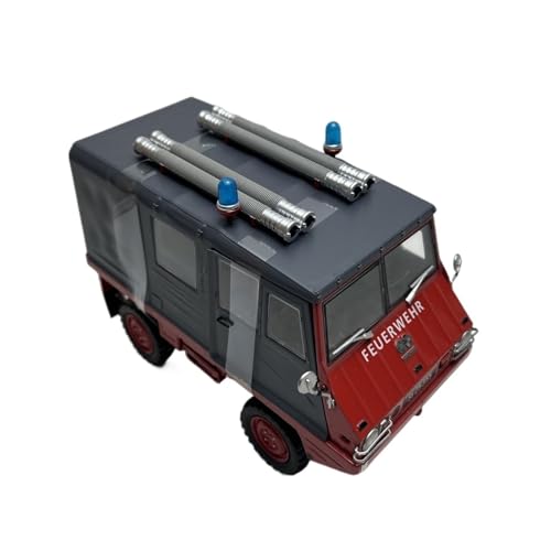 Modellauto Im Maßstab 1:18 Für Steyr-Puch Steyr Legierung LKW Van Militär Fahrzeug Modell Statische Ornamente Sammlung Souvenirs von OWYALQ