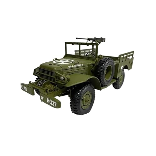 Modellauto Im Maßstab 1:18 Für WC51/52 Militärmodelle Aus Legierung Druckguss-Geländewagen Militärfahrzeuge Sammlung Souvenir(Style B) von OWYALQ
