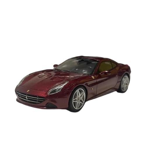 Modellauto Im Maßstab 1:43 Für California T Rot Harz Statische Sport Auto Modell Hobby Sammlung Ornamente Urlaub Geschenk von OWYALQ