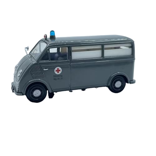 Modellauto Im Maßstab 1:43 Für DKW Schnellaster Bus Modell Auto Druckguss Legierung Box LKW Dampf Angetrieben Auto Hobby Sammlerstück von OWYALQ