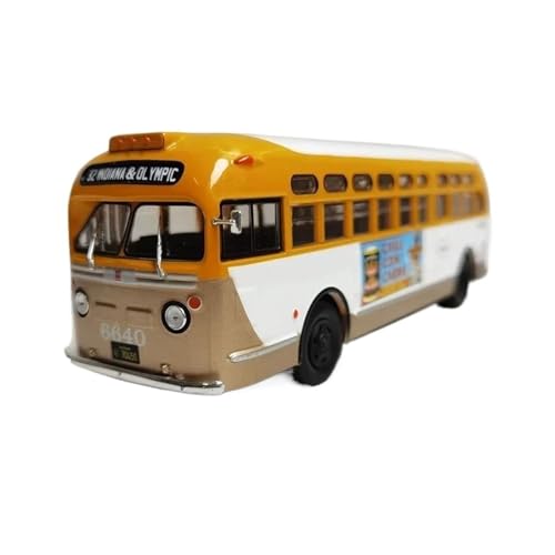 Modellauto Im Maßstab 1:43 Für Gm Tdh 3610 Legierung Bus Modell Hobby Statische Coach Ornamente Souvenir Sammlung von OWYALQ