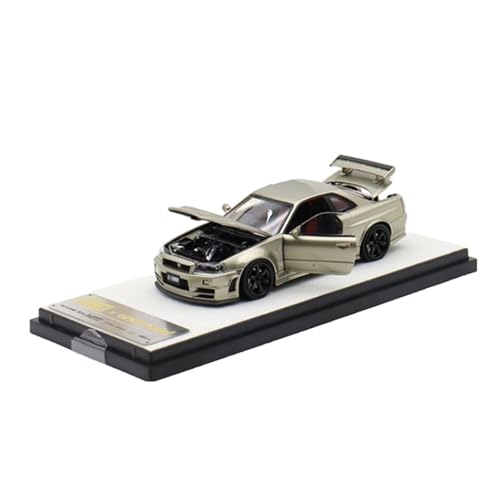 Modellauto Im Maßstab 1:43 Für Nissan GTR R34 Z-Tune Chameleon Legierung Auto Modell Sammlung Ornament von OWYALQ