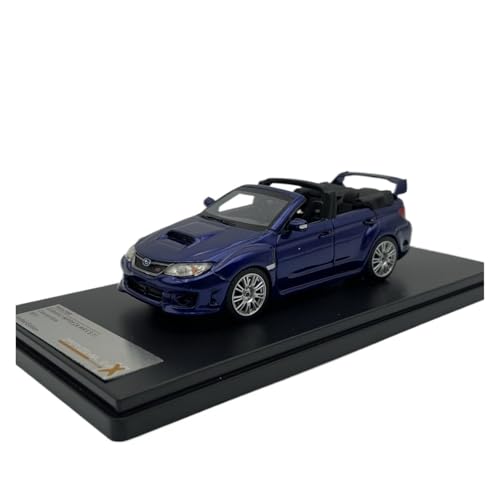 Modellauto Im Maßstab 1:43 Für Subaru Impreza WRX STI Cabrio Harz Auto Modell Simulierte Kleine Fahrzeug Geburtstag Geschenk von OWYALQ