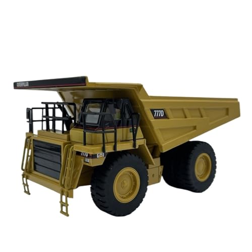 Modellauto Im Maßstab 1:50 Für CAT 777D Raupe Bergbau Dump LKW Legierung Engineering Fahrzeug Modell Sammlung Display von OWYALQ