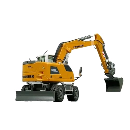 Modellauto Im Maßstab 1:50 Für Liebherr A918 Bagger Legierung Simulation Engineering Fahrzeug Modell Sammlung Metall Dekoration von OWYALQ
