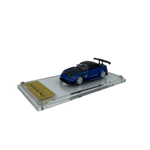 Modellauto Im Maßstab 1:64 Für Honda J's Racing S2000 Harzsimulation Automodell Kleines Fahrzeug Geburtstagsgeschenk von OWYALQ