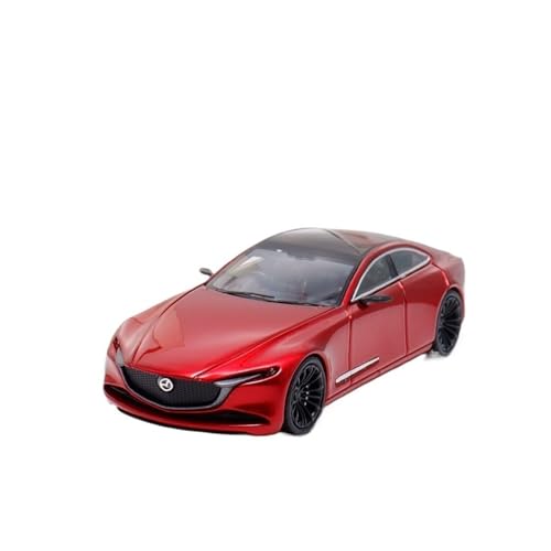 Modellauto Im Maßstab 1:64 Für Mazda RX-Vision Coupe Rot Zwei-Tür Legierung Auto Modell Ornamente(Red) von OWYALQ