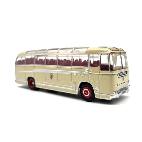 Modellauto Im Maßstab 1:76 Für Coach Bus Legierung Klassische Nostalgische Auto Modell Souvenir Ornamente Hobby Sammlung von OWYALQ