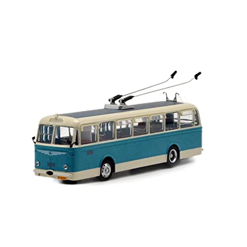 Modellauto Im Maßstab Diecast 1 64 Für Skoda 8TR Trolleybus Legierung Simulation Automodell Sammlung Static Show Geschenk von OWYALQ