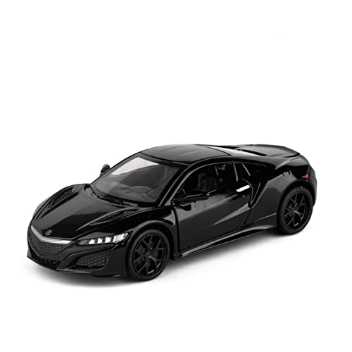 Modellauto Im Maßstab Für Acura NSX 1 32 Druckgusslegierung Miniaturautomodell Metallfahrzeugsammlung Kinderspielzeug Geschenke(Schwarz) von OWYALQ
