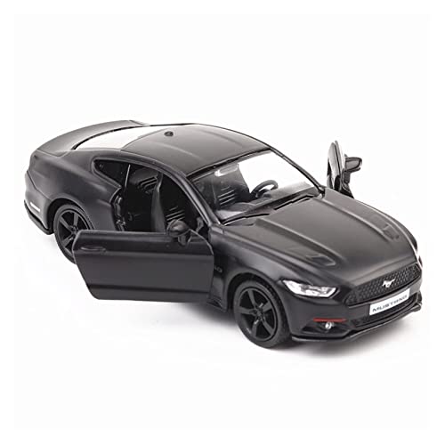 Modellauto Im Maßstab Für Ford Mustang 1 36 Diecast-Legierung Sportwagenmodell Ziehen Fahrzeuge Sammlung Kindergeburtstagsgeschenke Zurück von OWYALQ