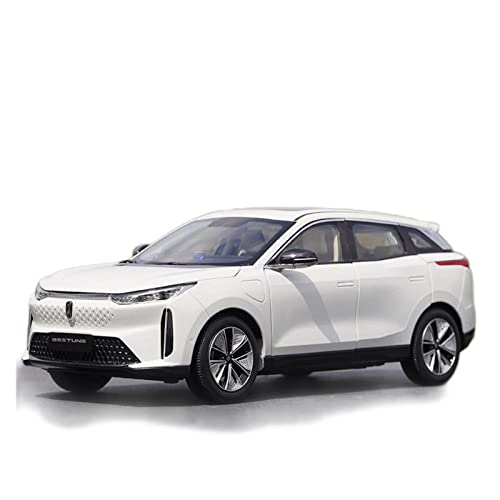 Voitures Miniatures En Métal 1 18 Für FAW Bestune E01 Elektroauto New Energy Coupe Legierung Automodell Sammlerstück Dekoration Fertigmodell(B) von OWYALQ
