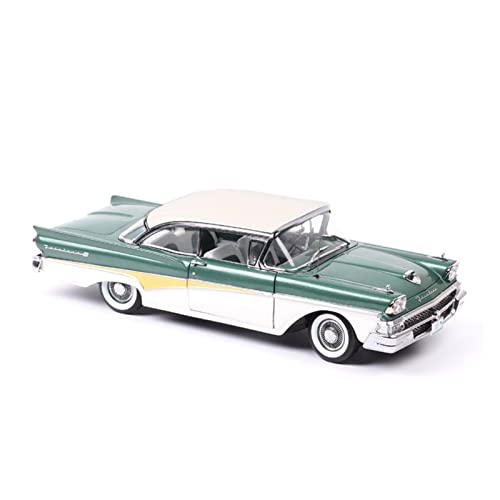 Voitures Miniatures En Métal 1 18 Für Ford Fairlane500 1958 Oldtimer Coupe Legierung Automodell Retro Sammlergeschenk Fertigmodell von OWYALQ