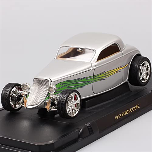 Voitures Miniatures En Métal 1 18 Für Ford TypB 1933 Cabrio Oldtimer Legierung Automodell Erwachsene Sammlung Show Geschenk Fertigmodell(B) von OWYALQ