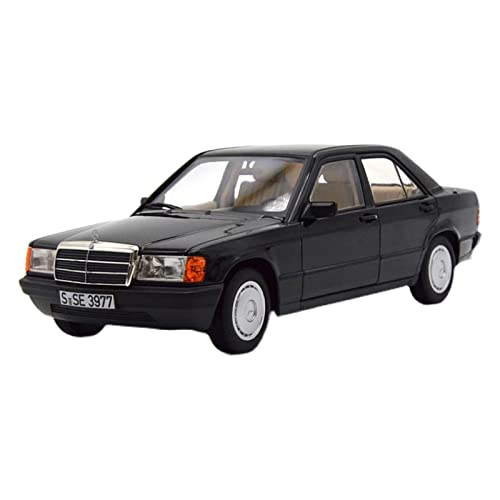 Voitures Miniatures En Métal 1 18 Für Mercedes Benz C1984 Oldtimer Legierung Simulation Automodell Sammlerstücke Dekoration Fertigmodell(Schwarz) von OWYALQ