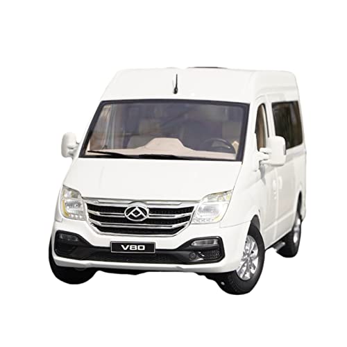 Voitures Miniatures En Métal 1 18 Für SAIC Maxus V80 MPV Nutzfahrzeug Van Alloy Automodell Als Bürodekoration Fertigmodell von OWYALQ