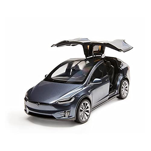 Voitures Miniatures En Métal 1 18 Für Tesla American SUV X P100D Coupe Legierung Modellauto Sammlung Dekoration Show Geschenk Fertigmodell(Schwarz) von OWYALQ