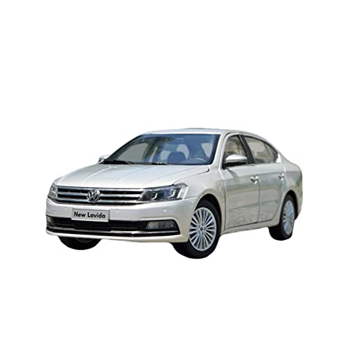Voitures Miniatures En Métal 1 18 Für Volkswagen 2016 Lavida Zinklegierung Diecast Spielzeugauto-Modell Als Erwachsenes Vatertagsgeschenk Fertigmodell(Silber) von OWYALQ