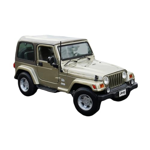 Voitures Miniatures En Métal 1 18 Für Wrangler Classic Convertible Alloy Diecast Automodell Als Vatertagsgeschenk Für Erwachsene Fertigmodell(Grün) von OWYALQ