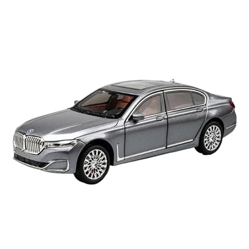 Voitures Miniatures En Métal 1 24 Für 7 Serie 760 LI Auto Modell Diecast Metall Fahrzeug Auto Modell Sound Und Licht Sammlung Fertigmodell(Gray 2) von OWYALQ