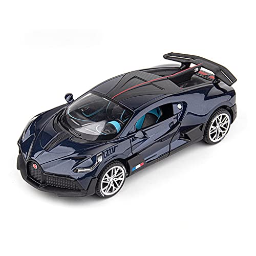 Voitures Miniatures En Métal 1 24 Für Bugatti Veyron DIVO Alloy Diecast Modellauto Fahrzeuge Für Kinder Geschenke Jungen Spielzeug Fertigmodell(A) von OWYALQ